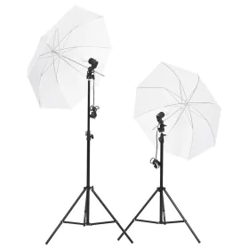 Photo studio lighting kit with tripods and umbrellas by vidaXL, Flashes and studio lighting - Ref: Foro24-190230, Price: 54,6...