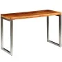 Dining table with steel legs and solid sheesham wood by vidaXL, Kitchen and dining tables - Ref: Foro24-242126, Price: 135,76...