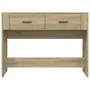 Mesa consola madera contrachapada roble Sonoma 100x39x75 cm de vidaXL, Mesas - Ref: Foro24-816779, Precio: 66,65 €, Descuento: %
