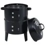 Charcoal smoker barbecue 3 in 1 40x80 cm by vidaXL, Barbecues - Ref: Foro24-46613, Price: 82,56 €, Discount: %
