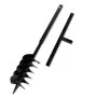 Steel Earth Auger with 150 mm Handle and Three Spirals by vidaXL, Helical augers - Ref: Foro24-141026, Price: 48,04 €, Discou...