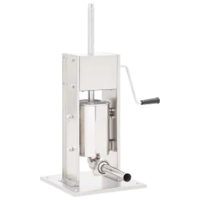 3 L silver stainless steel manual stuffer by vidaXL, Kitchen appliances - Ref: Foro24-50961, Price: 205,58 €, Discount: %