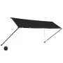Retractable awning with LED anthracite gray 400x150 cm by vidaXL, Awnings - Ref: Foro24-145920, Price: 73,19 €, Discount: %