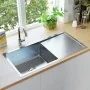 Handmade stainless steel kitchen sink by vidaXL, Sinks - Ref: Foro24-145080, Price: 159,59 €, Discount: %
