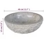 40 cm cream-colored marble sink by vidaXL, Sinks - Ref: Foro24-242673, Price: 135,88 €, Discount: %