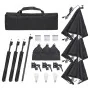 Studio lighting kit with tripod and softbox by vidaXL, Flashes and studio lighting - Ref: Foro24-190232, Price: 154,86 €, Dis...