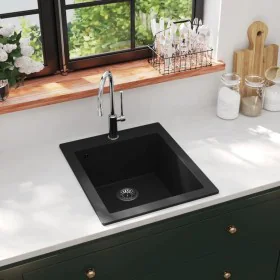 Black Granite Countertop Sink by vidaXL, Sinks - Ref: Foro24-141672, Price: 145,15 €, Discount: %