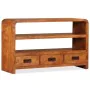 Solid acacia wood TV cabinet 90x30x55 cm by vidaXL, TV Furniture - Ref: Foro24-244681, Price: 262,85 €, Discount: %