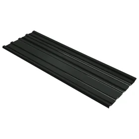 Roof panel 12 units anthracite gray galvanized steel by vidaXL, Ceiling - Ref: Foro24-145720, Price: 75,63 €, Discount: %