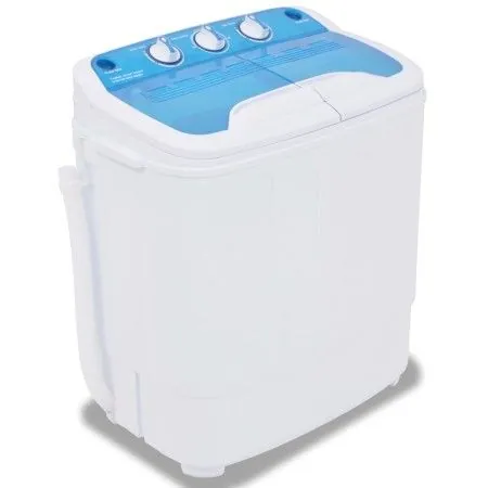 Mini washing machine with 2 drums 5.6 kg by vidaXL, Washing machines - Ref: Foro24-50549, Price: 181,19 €, Discount: %