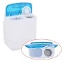 Mini washing machine with 2 drums 5.6 kg by vidaXL, Washing machines - Ref: Foro24-50549, Price: 181,19 €, Discount: %