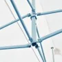 Folding party tent side walls white steel 3x6 m by vidaXL, Tents and gazebos - Ref: Foro24-48863, Price: 182,30 €, Discount: %