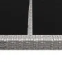 Synthetic gray rattan garden dining table 200x150x74 cm by vidaXL, Garden tables - Ref: Foro24-46130, Price: 180,14 €, Discou...