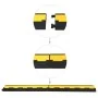Cable protector ramps 4 units 2 rubber channels 101.5 cm by vidaXL, Road and traffic signs - Ref: Foro24-142835, Price: 110,4...