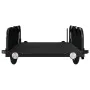 Anhänger für Fahrräder aus Eisen und schwarzem Oxford-Stoff von vidaXL, Fahrradanhänger - Ref: Foro24-94178, Preis: 94,27 €, ...