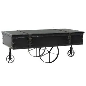 Mesa de centro de madera MDF y abeto 110x55x43 cm de vidaXL, Mesas de centro - Ref: Foro24-245761, Precio: 151,89 €, Descuent...