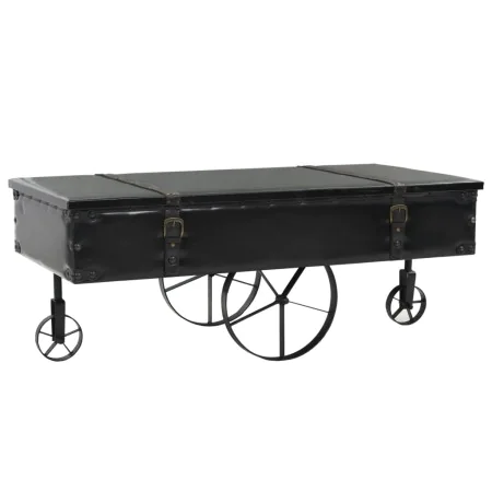 MDF and fir wood coffee table 110x55x43 cm by vidaXL, Coffee table - Ref: Foro24-245761, Price: 151,89 €, Discount: %