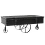 MDF and fir wood coffee table 110x55x43 cm by vidaXL, Coffee table - Ref: Foro24-245761, Price: 151,89 €, Discount: %
