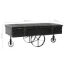 MDF and fir wood coffee table 110x55x43 cm by vidaXL, Coffee table - Ref: Foro24-245761, Price: 151,89 €, Discount: %