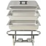 Set calentador de comida para buffet 2 piezas acero inoxidable de vidaXL, Escalfadores - Ref: Foro24-50528, Precio: 121,56 €,...