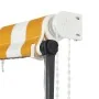 Toldo retráctil con LED amarillo y blanco 150x150 cm de vidaXL, Toldos - Ref: Foro24-145908, Precio: 42,39 €, Descuento: %