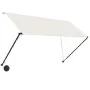 Cremefarbene, einziehbare Markise mit LED 250x150 cm von vidaXL, Markisen - Ref: Foro24-145924, Preis: 43,75 €, Rabatt: %
