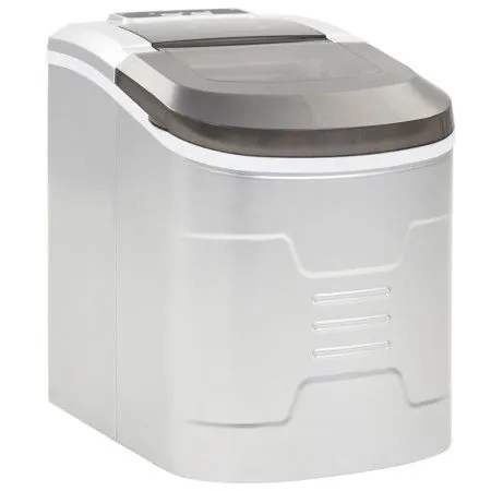 Ice cube maker 2.4 L 15 kg / 24 h silver by vidaXL, ice machines - Ref: Foro24-50757, Price: 171,14 €, Discount: %
