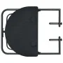 Mesa balcón colgante plástico aspecto ratán negro 60x64x83,5 cm by vidaXL, Garden tables - Ref: Foro24-47894, Price: 42,33 €,...