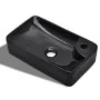 Ceramic sink with hole for black faucet by vidaXL, Sinks - Ref: Foro24-141935, Price: 74,68 €, Discount: %