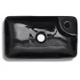 Ceramic sink with hole for black faucet by vidaXL, Sinks - Ref: Foro24-141935, Price: 74,68 €, Discount: %
