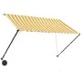 Einziehbare Markise mit gelber und weißer LED 250x150 cm von vidaXL, Markisen - Ref: Foro24-145910, Preis: 53,31 €, Rabatt: %