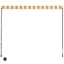 Einziehbare Markise mit gelber und weißer LED 250x150 cm von vidaXL, Markisen - Ref: Foro24-145910, Preis: 53,31 €, Rabatt: %