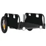 Remolque de carga para bicicleta hierro y tela Oxford negro de vidaXL, Remolques para bicicletas - Ref: Foro24-94164, Precio:...