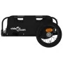 Remolque de carga para bicicleta hierro y tela Oxford negro de vidaXL, Remolques para bicicletas - Ref: Foro24-94164, Precio:...