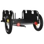 Remolque de carga para bicicleta hierro y tela Oxford negro de vidaXL, Remolques para bicicletas - Ref: Foro24-94164, Precio:...