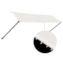 Retractable awning with LED cream color 400x150 cm by vidaXL, Awnings - Ref: Foro24-145927, Price: 68,26 €, Discount: %