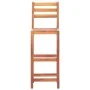 Sillas de cocina 4 unidades madera maciza de acacia de vidaXL, Taburetes de cocina - Ref: Foro24-46315, Precio: 223,39 €, Des...