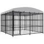 Außenzwinger mit Dach 300x300x210 cm von vidaXL, Hundehütten und Zäune - Ref: Foro24-170895, Preis: 803,11 €, Rabatt: %