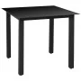 5-teiliges Garten-Essset und schwarze Aluminiumkissen von vidaXL, Gartensets - Ref: Foro24-42778, Preis: 424,06 €, Rabatt: %