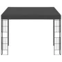 Gazebo with wall mounting anthracite gray fabric 3x3 m by vidaXL, Tents and gazebos - Ref: Foro24-47990, Price: 238,01 €, Dis...