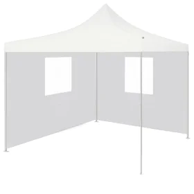 Professional folding tent with 2 white steel walls 2x2 m by vidaXL, Tents and gazebos - Ref: Foro24-48887, Price: 106,13 €, D...