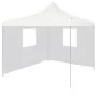 Professional folding tent with 2 white steel walls 2x2 m by vidaXL, Tents and gazebos - Ref: Foro24-48887, Price: 106,13 €, D...