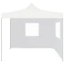 Professional folding tent with 2 white steel walls 2x2 m by vidaXL, Tents and gazebos - Ref: Foro24-48887, Price: 106,13 €, D...