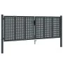 Anthrazitgraues Gartentor aus Stahl 300x125 cm von vidaXL, Gartentore - Ref: Foro24-154565, Preis: 373,15 €, Rabatt: %