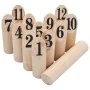 Juego de números Kubb madera de vidaXL, Juegos al aire libre - Ref: Foro24-91804, Precio: 24,38 €, Descuento: %