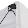 Professional folding tent with 4 walls white steel 2x2 m by vidaXL, Tents and gazebos - Ref: Foro24-48888, Price: 122,49 €, D...