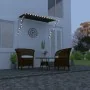 Retractable awning with LED anthracite gray 250x150 cm by vidaXL, Awnings - Ref: Foro24-145917, Price: 53,20 €, Discount: %