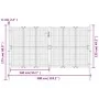 Anthrazitgraues Gartentor aus Stahl 300x175 cm von vidaXL, Gartentore - Ref: Foro24-154567, Preis: 585,52 €, Rabatt: %