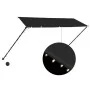 Retractable awning with anthracite gray LED 300x150 cm by vidaXL, Awnings - Ref: Foro24-145918, Price: 58,07 €, Discount: %