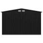Anthrazitgrauer Gartenschuppen aus Stahl, 257 x 205 x 178 cm von vidaXL, Schuppen - Ref: Foro24-47030, Preis: 337,29 €, Rabat...